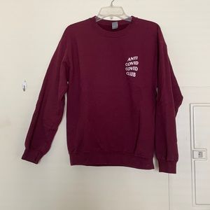Anti Covid Covid Club Gildan Crew Neck